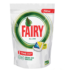 FAIRY All in 1 Средство для мытья посуды в капсулах д/посудомоечных машин 48шт
