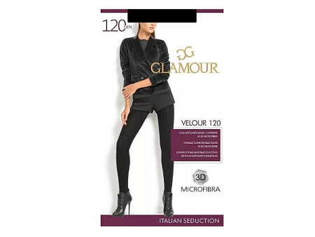 ✔️Glamour Колготки 120den 3M Velour Nero - купить за  в г. Махачкале