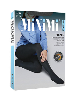 ✔️Minimi Колготки 260den 3M Nero Piuma  - купить за  в г. Махачкале