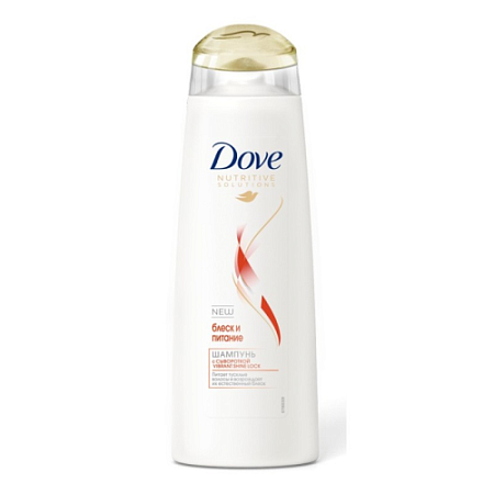 DOVE Шампунь 380мл. Блеск и Питание от магазина МылоПорошок