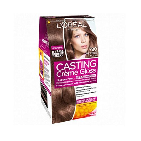 L'Oreal Paris Краски Casting Crème Gloss Крем 780 (Ореховый мокко) от магазина МылоПорошок
