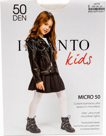 ✔️Incanto Колготки 50den детские 116-122см Bianco - купить за  в г. Махачкале