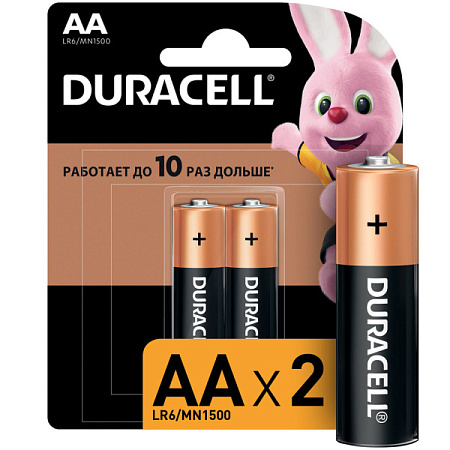 ✔️DURACELL Элемент питания AA 2шт - купить за  в г. Махачкале
