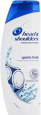 HEAD & SHOULDERS Шампунь 200мл против перхоти Sports Fresh  от магазина МылоПорошок