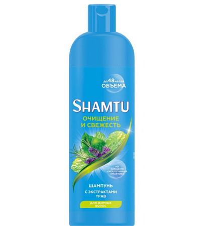 SHAMTU Шампунь 500мл с экстрактами трав д/ж/в от магазина МылоПорошок