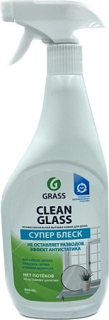 ✔️GRASS Clean Glass Очиститель стекол и зеркал 600мл Эффект антистатика/8 (130600) - купить за  в г. Махачкале