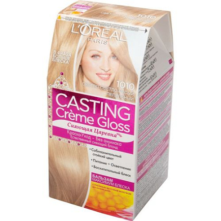 L'Oreal Paris Краски Casting Crème Gloss Крем 1010 (Светло-светло-русый пепельный) от магазина МылоПорошок
