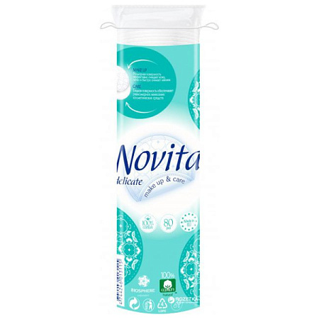 ✔️Novita Ватные диски 80шт /24шт - купить за  в г. Махачкале