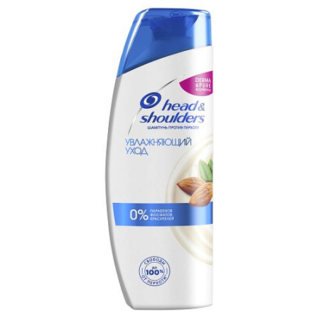 HEAD & SHOULDERS Шампунь 200мл против перхоти Увлажняющий уход за кожей головы от магазина МылоПорошок