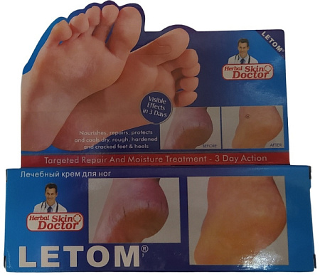 ✔️LETOM Крем д/ног 80г Лечебный - купить за  в г. Махачкале