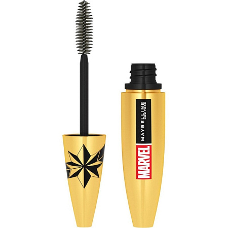 ✔️MAYBELLINE Тушь 9мл MARVEL черная 10,7мл - купить за  в г. Махачкале