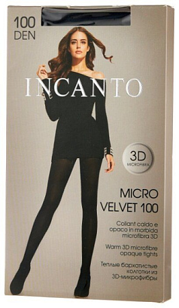 ✔️Incanto Колготки 100den 3M Micro velvet nero - купить за  в г. Махачкале