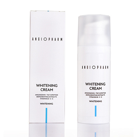 ✔️ANGIOPHARM Крем д/лица 50мл Whitening - купить за  в г. Махачкале