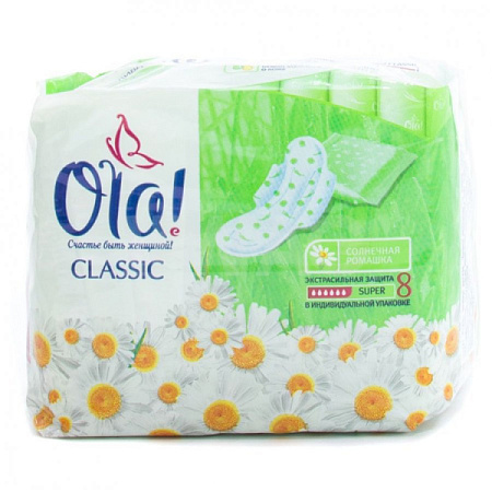 ✔️OLA SILK SENSE Прокладки 8шт Ромашка - купить за  в г. Махачкале