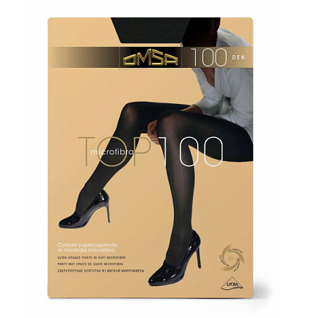 ✔️OMSA Колготки 100den 4L TOP Nero - купить за  в г. Махачкале