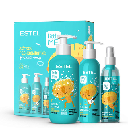 ✔️ESTEL Little Me Детский набор 3в1 Легкое расчесывание - купить за  в г. Махачкале