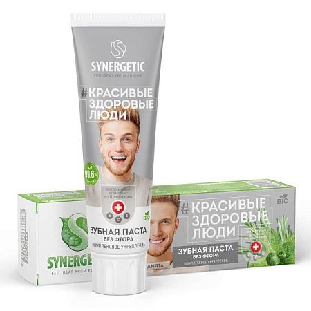 ✔️SYNERGETIC Зубная паста 100г Ультрамята - купить за  в г. Махачкале