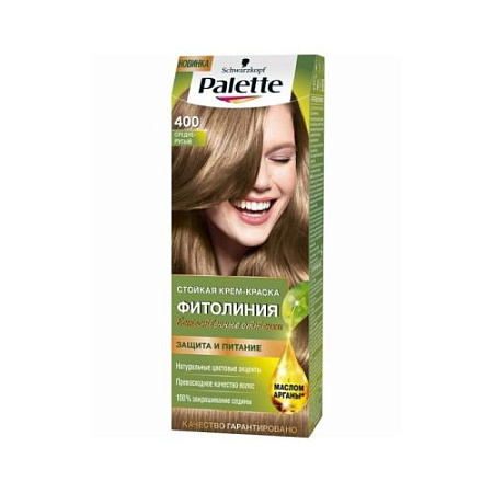 Palette Фитолиния Краска  400 (Средне русый) от магазина МылоПорошок