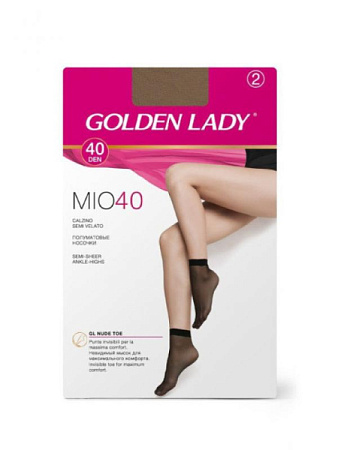 ✔️Golden Lady Гольфы 40den 2пары Melon Mio - купить за  в г. Махачкале