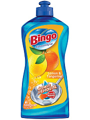 Bingo Средство д/мытья посуды 400мл Лимон 