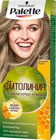 Palette Фитолиния Краска  8-140 (Песочный Русый) от магазина МылоПорошок