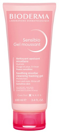 ✔️Bioderma Очищающий гель 100мл Sensibio - купить за  в г. Махачкале