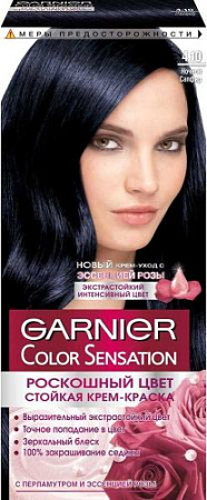 GARNIER COLOR SENSATION 4,10 Ночной сапфир от магазина МылоПорошок