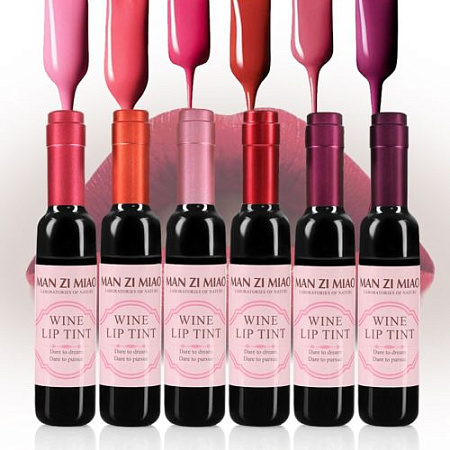 ✔️WINE Lip Tint для губ 6мл Бутылочка - купить за  в г. Махачкале