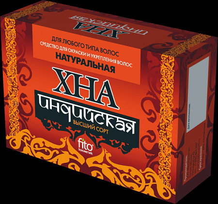 Ф.Хна Индийская натуральная 125г /40  от магазина МылоПорошок