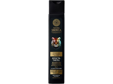 NATURA SIBERICA Мужской шампунь 250мл Ярость тигра от магазина МылоПорошок