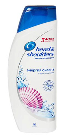 HEAD & SHOULDERS Шампунь 600мл против перхоти Энергия океана для жизненной энергии волос от магазина МылоПорошок
