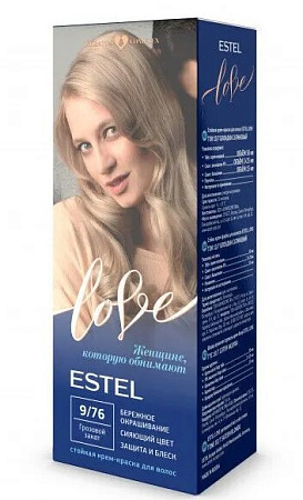 ESTEL LOVE Стойкая крем-краска для волос тон 9/76 Грозовой закат от магазина МылоПорошок
