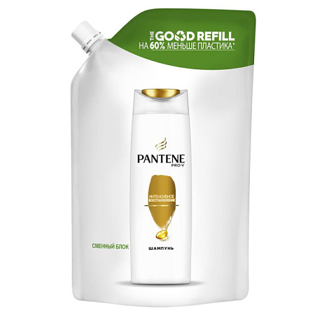 PANTENE Шампунь 480мл Интенсивное восстановление от магазина МылоПорошок