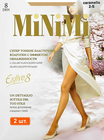 ✔️OMSA Колготки 8den 3M Estivo MiNiMi Caramello - купить за  в г. Махачкале
