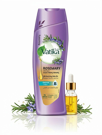 Dabur Vatika Шампунь  д/волос 400мл С экстрактом розмарина от магазина МылоПорошок