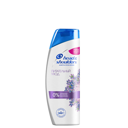 HEAD & SHOULDERS Шампунь 400мл 2в1 против перхоти Питательный уход с аром. Лаванды  от магазина МылоПорошок
