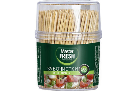 ✔️Master fresh зубочистки 500 шт. - купить за  в г. Махачкале