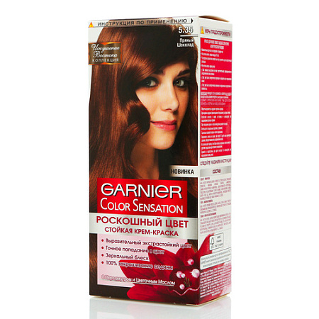 GARNIER Крем Краска COLOR SENSATION 5,35 Пряный Шоколад от магазина МылоПорошок