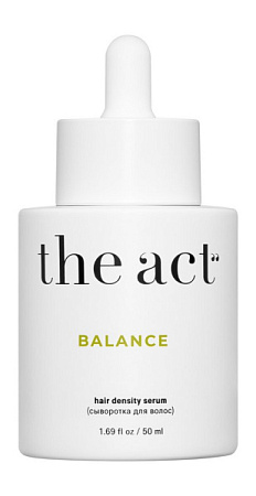 The Act Сыворотка д/волос 50мл Balance от магазина МылоПорошок