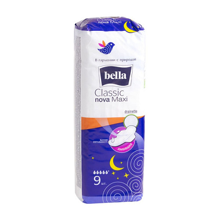 ✔️BELLA Прокладки Classic Nova Maxi 9шт - купить за  в г. Махачкале