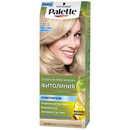 Palette Фитолиния Краска  218 (Пепельный блондин) от магазина МылоПорошок