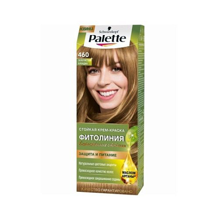 Palette Фитолиния Краска  460 (Золотистый блондин) от магазина МылоПорошок
