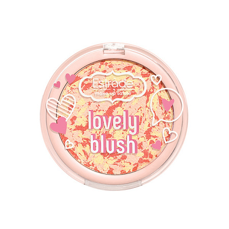 ✔️ESTRADE Румяна компактные 5г Lovely blush 201 - купить за  в г. Махачкале