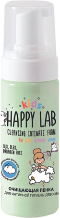✔️Happy Lab Пенка для интимной гигиены 150мл для девочек - купить за  в г. Махачкале