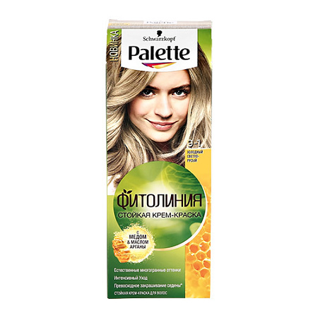 Palette Фитолиния Краска  9 - 1 Холодный Светло-Русый от магазина МылоПорошок