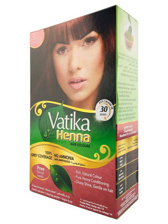 Dabur Vatika  Хна для окраски волос  60гр бордовая1/24 от магазина МылоПорошок