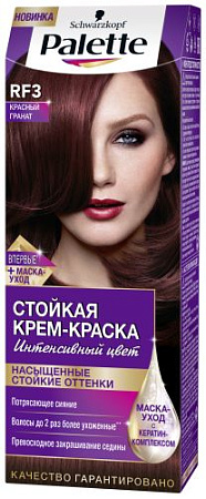 Palette Краска RF3 (Красный гранат) от магазина МылоПорошок