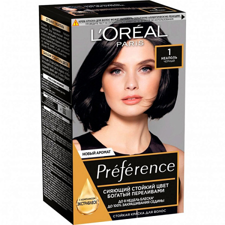 L'Oreal Paris Краски Preference 1.0 (Черный) от магазина МылоПорошок