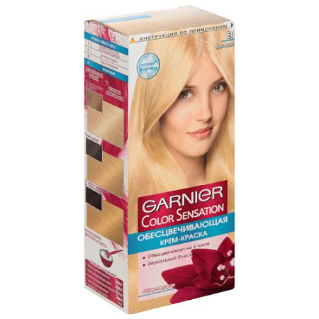 GARNIER Крем Краска COLOR SENSATION  Е0 Обесцвечивающая краска от магазина МылоПорошок