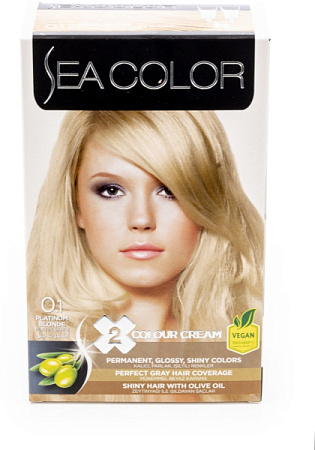 Sea Color Краска для волос 0.1 Платиновый блонд от магазина МылоПорошок